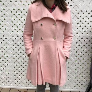 guess envelope collar coat